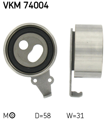 SKF Feszítőgörgő, vezérműszíj VKM74004_SKF